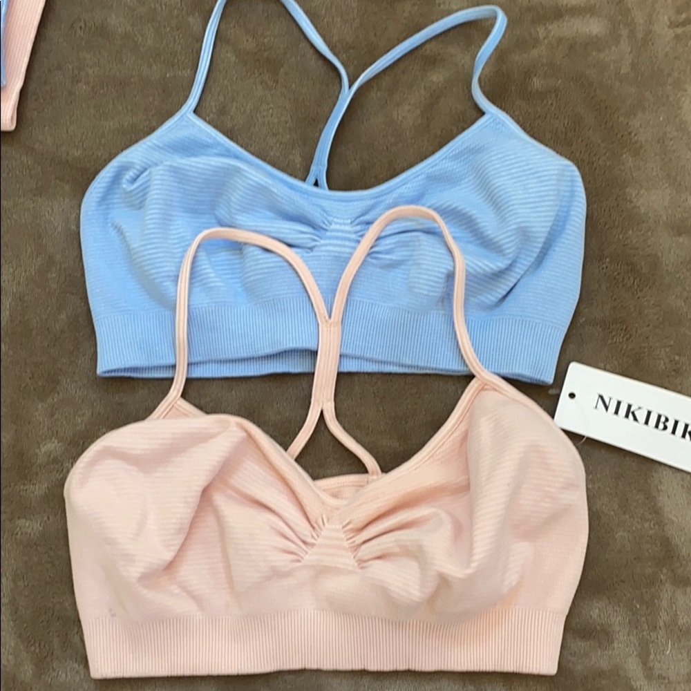 COPY - Bundle of sports bra 2 tone stripes 5x100$ - Picture 14 of 17